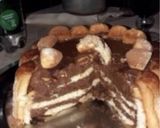 Une image de l'étape 20 de Charlotte aux deux chocolats, liqueur de vanille et mascarpone.