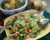 Foto langkah ke 4 dari resep Tumis peda jagung manis #indonesiamemasak.