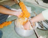 A picture of step 1 of Kakori kabab.