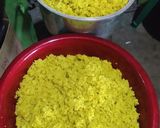 Foto langkah ke 3 dari resep Nasi kuning pulen.