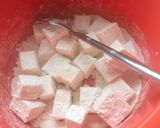 A picture of step 1 of Paneer Manchurian.