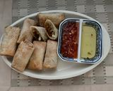 รูปขั้นตอนการทำที่ 2 ของ ปอเปี๊ยะทอด (Spring rolls)