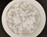A picture of step 1 of Thick curd rice.