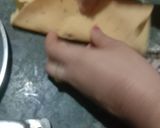 A picture of step 3 of French papad.