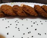 A picture of step 4 of OLU MANJIVOR...Potato cutlets.