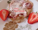 Φωτογραφία βήματος 7 της συνταγής Pancakes με φράουλες 🥞🍓