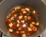 Házi tarka bableves 🫘🍲🫘 recept fázis 4 fotója