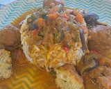 Foto del paso 13 de la receta: Albóndigas de mero y gambas