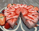 Foto del paso 4 de la receta: Bavaroise de fresas con nata sin azúcar 🌺