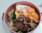 รูปขั้นตอนการทำที่ 3 ของ ข้าวผัดกุนเชียง