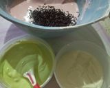 Foto langkah ke 3 dari resep Bolu Kukus Mekar/Bolu Kukus Semangka.