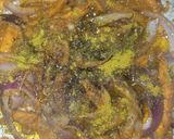 A picture of step 1 of Fried pasta.