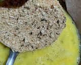 Foto del paso 4 de la receta: Milanesas de calabaza y guarnición (vegetariana)