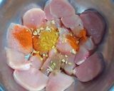 Foto del paso 2 de la receta: Medallones de pechuga en salsa baharat y tandoori powder