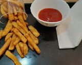 A picture of step 4 of Masala FingerChips.