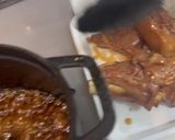 A picture of step 5 of Pork spare rib pizza！.