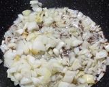 A picture of step 4 of Aloo ka bharta.