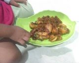Foto langkah ke 7 dari resep Ayam serundeng (kelapa lengkuas).