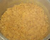 A picture of step 3 of Obbattu / Puran Poli.