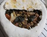 A picture of step 9 of Leyard parda biryani.