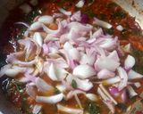 A picture of step 9 of Semolina sinasir with spinach soup.