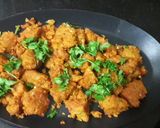 A picture of step 3 of Leftover pulao muthia.