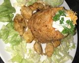 A picture of step 6 of Mexican chicken & rice.