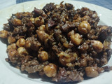 Garbanzos con jamón y morcilla de Ávila