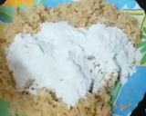A picture of step 3 of Milk and raw coconut ladoo.