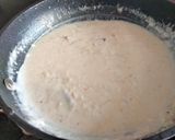 A picture of step 4 of Paneer yakhni.
