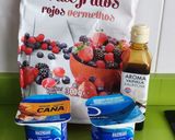 Foto del paso 1 de la receta: Polos de frutos rojos y yogur griego 🥵🥶