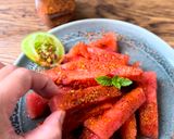 A picture of step 2 of Watermelon Tajin 🍉 🌶.
