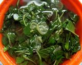 Foto langkah ke 7 dari resep Sayur bayam merah + oyong.