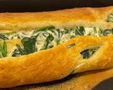 A picture of step 8 of Creamy Spinach Roll.