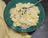 Majonézes-virslis krumplisaláta recept fázis 2 fotója