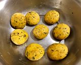 A picture of step 3 of Missi Roti.