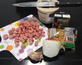 Foto del paso 1 de la receta: Pasta con salchichas (espagueti)