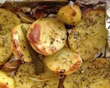 Foto del paso 1 de la receta: Papas al horno con cebolla y morrón