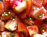 A picture of step 5 of Easy Fluffy Omurice with Demi-Glace Sauce.