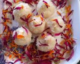 A picture of step 2 of Nariyal ke laddu.