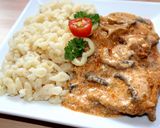 Bakonyi sertésszelet recept fázis 8 fotója