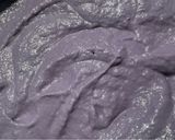 A picture of step 5 of Purple Cabbage Soup with Sheep’s Milk Ricotta and Kamut Bread Croutons.