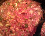 A picture of step 6 of Spaghetti sauce for later.