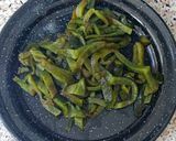 A picture of step 1 of Picadillo Poblano.