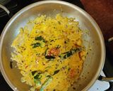 A picture of step 3 of Dal Tadka with Yellow Rice.
