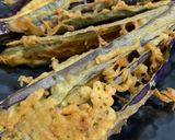 Foto langkah ke 3 dari resep Terong Goreng Kipas.