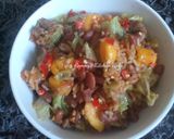 A picture of step 4 of Carribean Rice #MyUniqueRice contest.