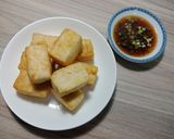 Hình bước làm 3 của món Đậu hủ chiên giòn