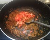 A picture of step 7 of Kerala chicken curry.