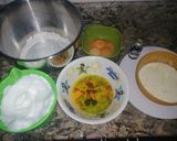 A picture of step 2 of Soufflé pancakes.